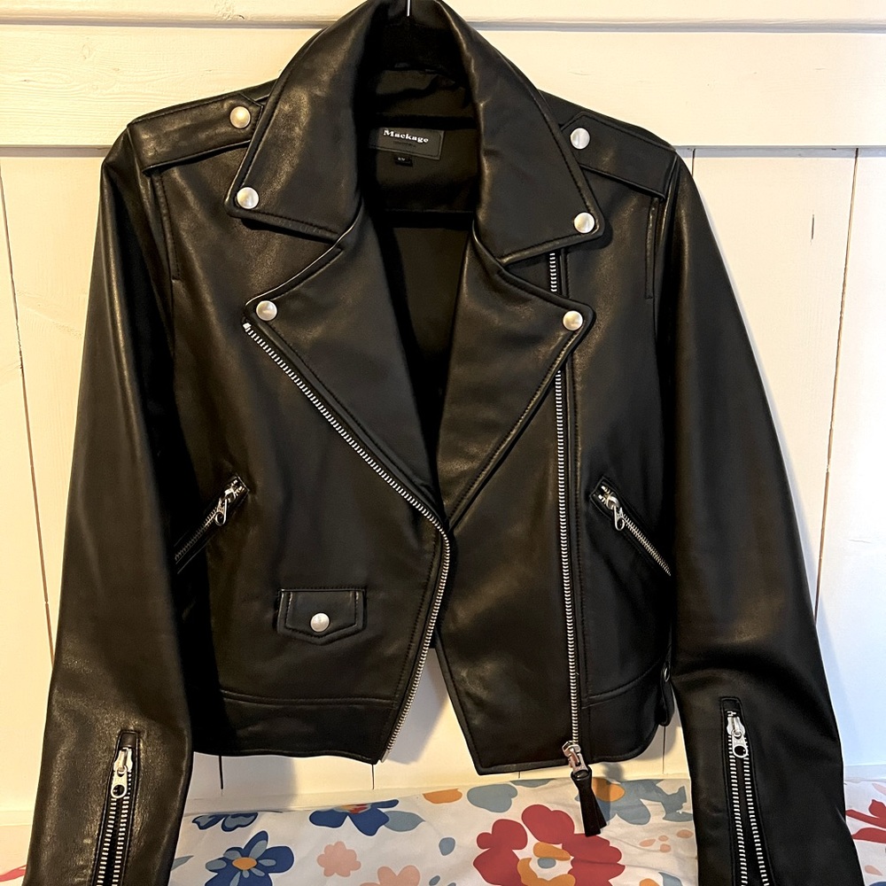 Mackage leather Moro jacket